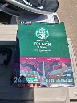 !! Starbucks  French Roast 24 Pack K-Cup PODS