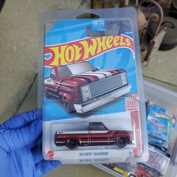 Hot Wheels '83 Chevy Silverado Target Red Edition NEW.