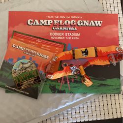 One Unregistered General Admission Camp Flog Gnaw Wristband Ticket 
