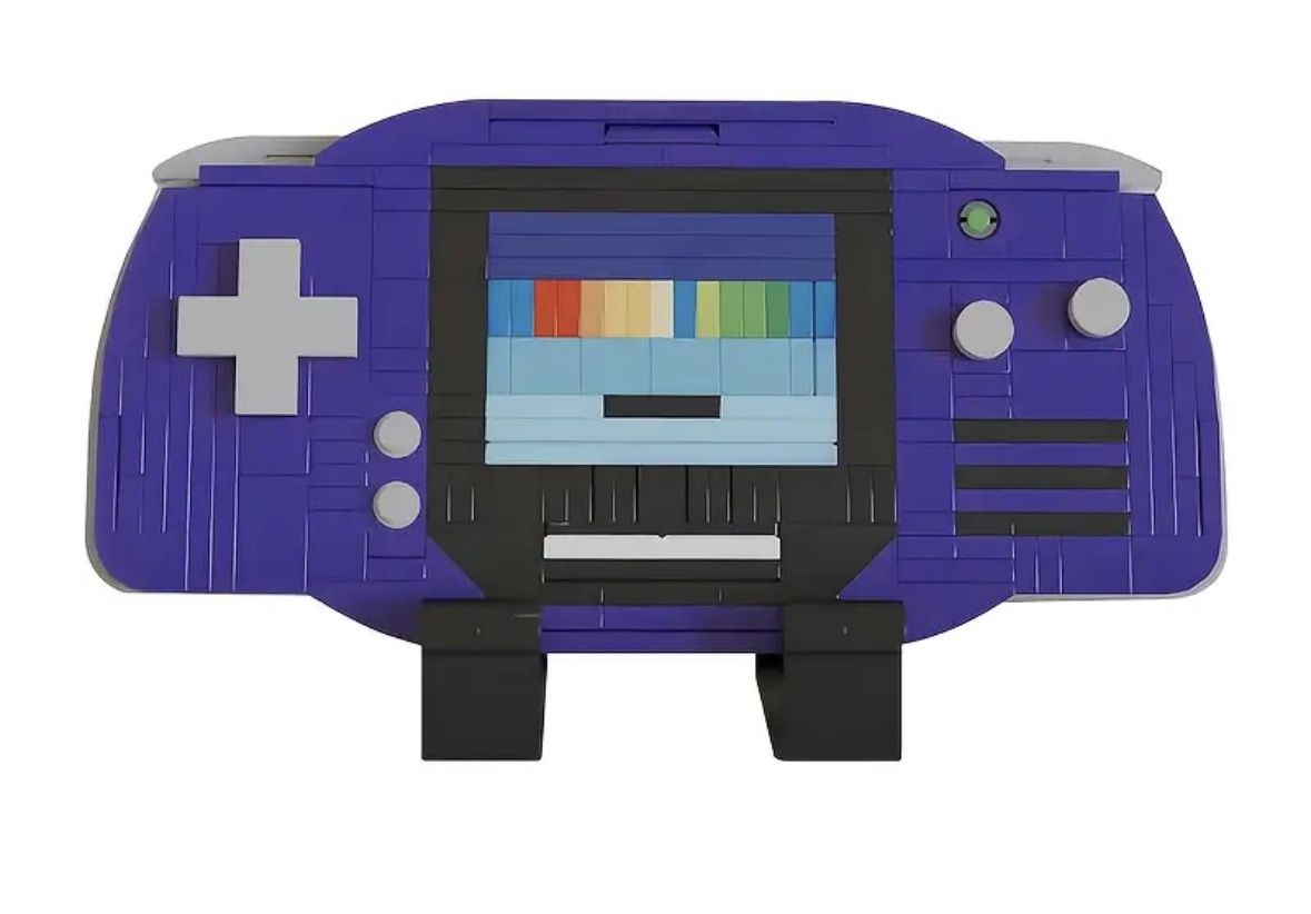 Game Boy Advance Game Console Building Block Set