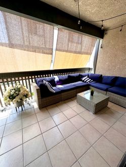Outdoor 7 piece sectional