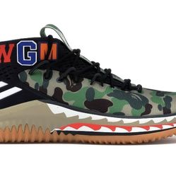 Adidas Dame 4 Bape sz 9