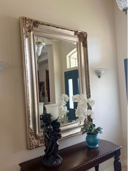 Mirror (Large wall silver)