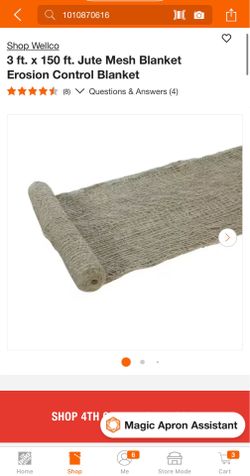Jute Mesh Blanket Erosion Control Blanket