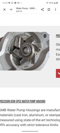 Gmb water pump  new