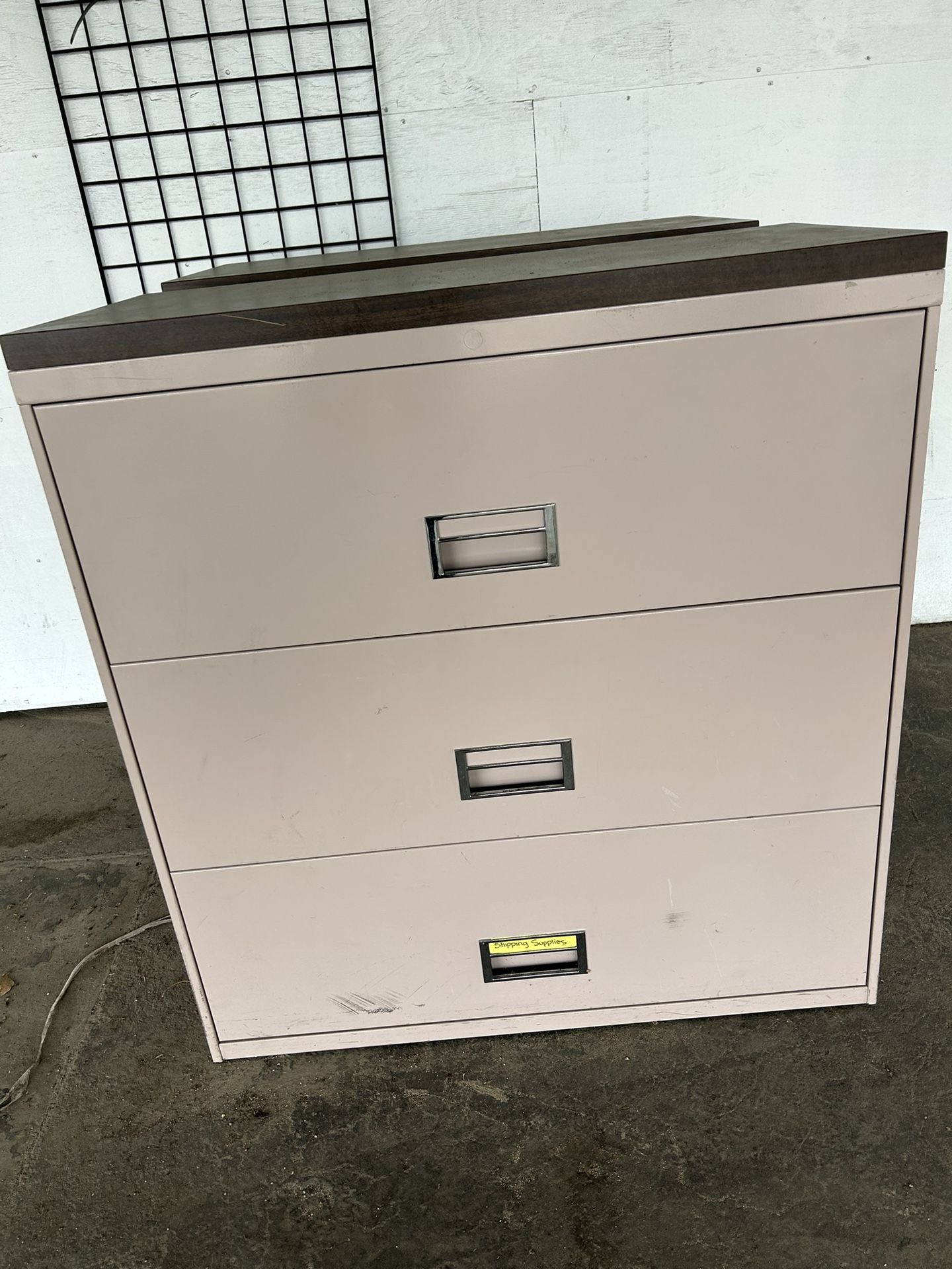 3 Drawer Metal Storage Cabinet