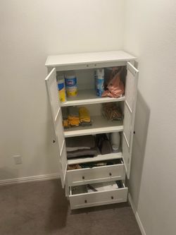 Storage cabinet (white)