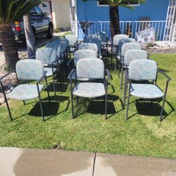 16 Stackable Chairs 