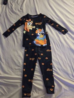 Bluey Halloween Toddler Pajama Set