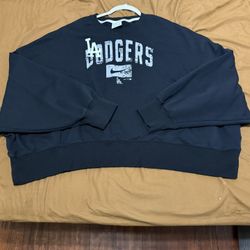 Cropped Women’s LA Dodgers Crew neck