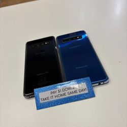 Samsung Galaxy S10 - Pay $1 DOWN AVAILABLE - NO CREDIT NEEDED