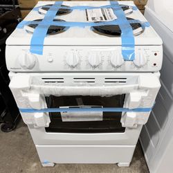 New 24" Electric Range White