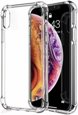 5x Shockproof Crystal Clear Cover Silicone Case For iPhone XS Max 