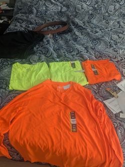 High visibility long sleeve work shirts