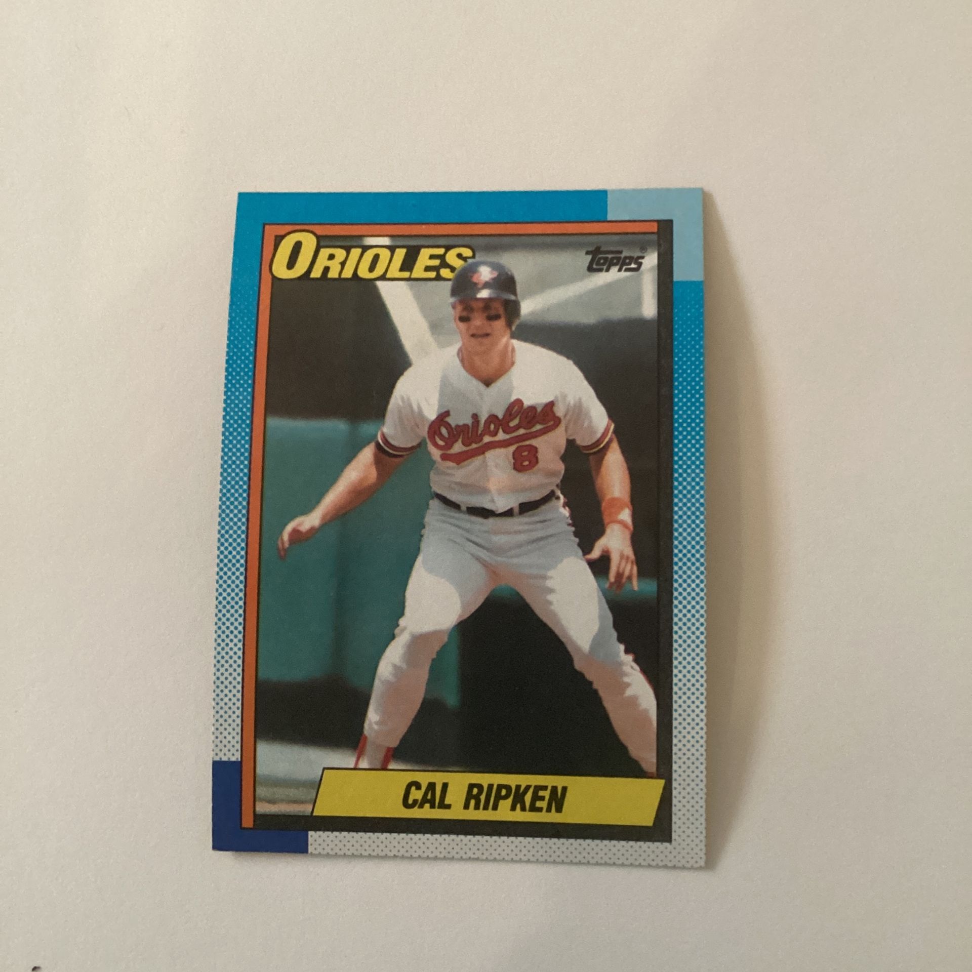 1990 Cal Ripken Orioles Card