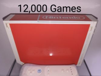 Nintendo Wii Consoles 12,000 Games Installed 