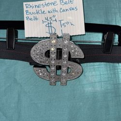 Rhinestone Belt