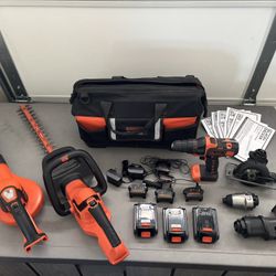 Black & Decker 20v Tool Set