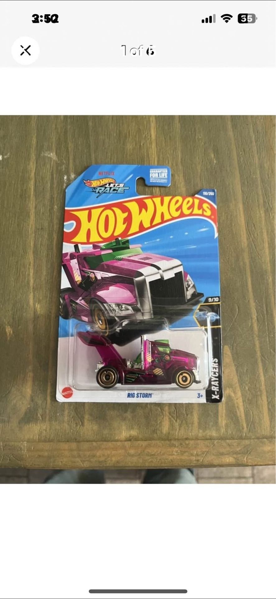 2025 Hot Wheels Treasure Hunt Rig Storm