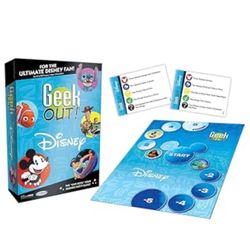 Geek Out Disney Edition Family Board Game 