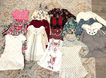 21 toddler girls dresses 24m-5t
