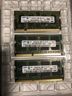 Samsung RAMS memory Laptop