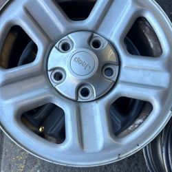 5 Lug Stock Jeep Rims 