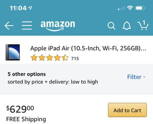 Like new IPad Air 3 256g WiFi only