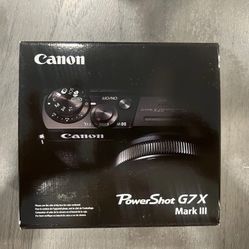 Canon PowerShot G7 X Mark III 20.1 Megapixel Digital Camera - Black 