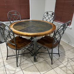 Breakfast Table And Chairs
