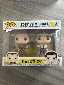 Funko POP! The Office Toby vs Michael 2-Pack Vinyl Figures