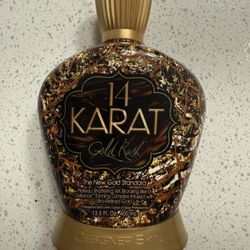 14 Karat Tanning Lotion 