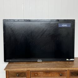 50” emerson tv with wall mount and hardware