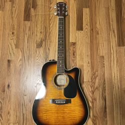 USED CARLO ROBELLI MQ-1430 ACOUSTIC ELECTRIC GUITAR