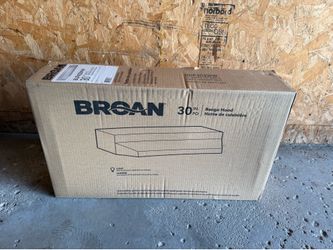 Broan 30” White Kitchen Exhaust Fan
