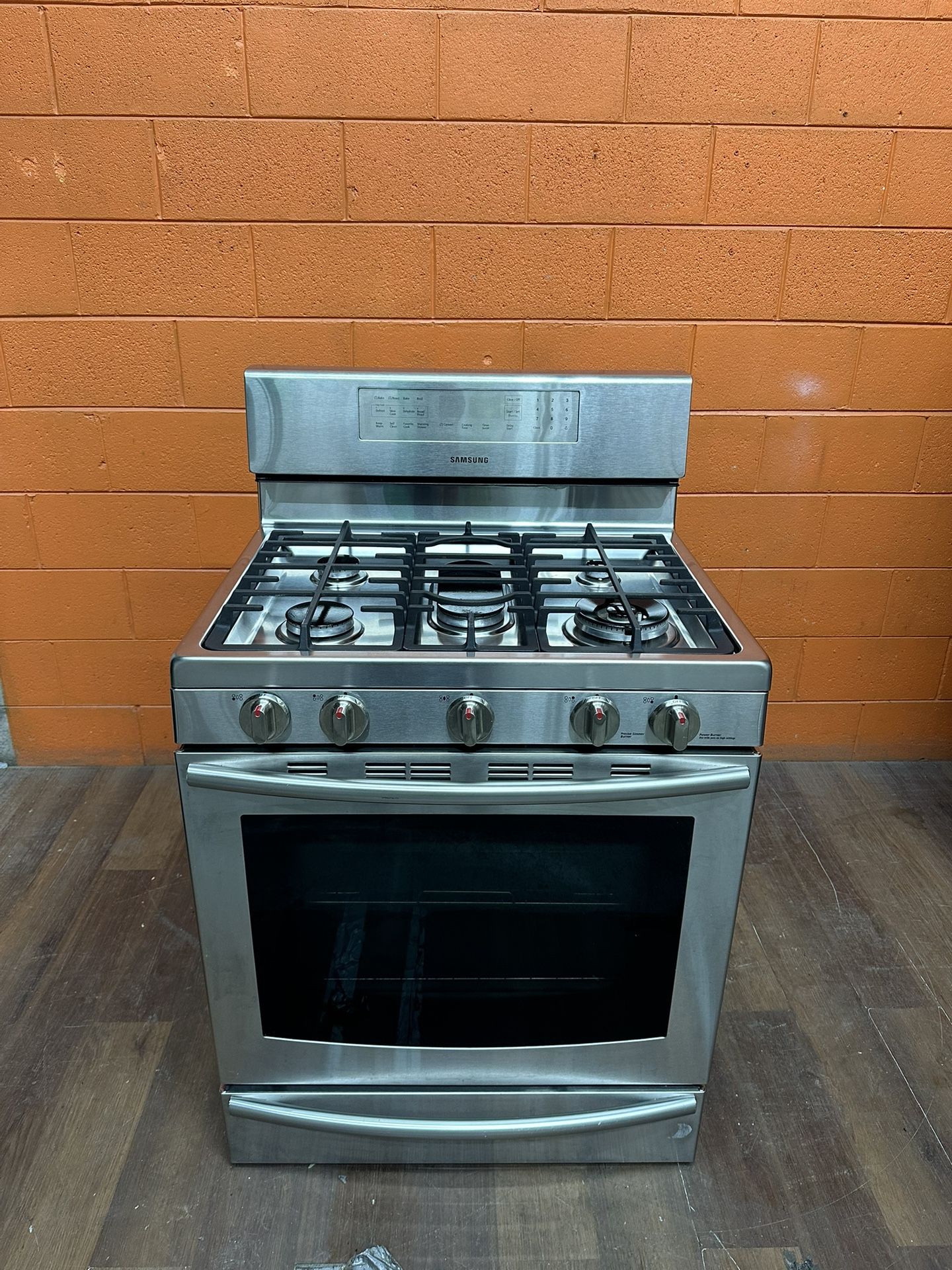 samsung gas stove