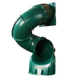 Swing-N-Slide 5 Foot Turbo Tube Slide , Green