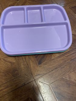 4pc Kid Food Tray