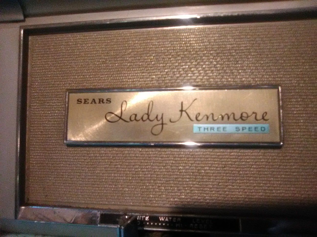 Vintage Sears "lady kenmore" washing machine