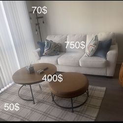 Living room furniture still in tag