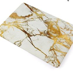 Macbook 12" A1534  Gold Marble Laptop Case