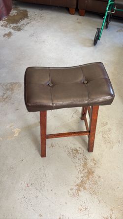 Leather Stool