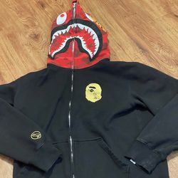 BAPE X OVO SHARK FULL ZIP HOODIE