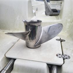 Stain the steel yamaha prop