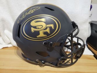 Deebo Samuel signed full size speed helmet