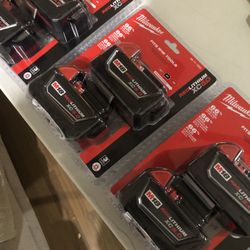 Milwaukee 5.0 Batteries 