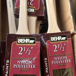 Nylon And Polyester Paint Brushes
