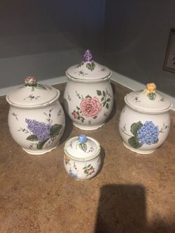 Princess House canisters