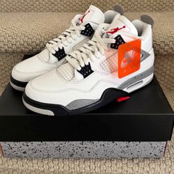 jordan 4 Retro White Cement 