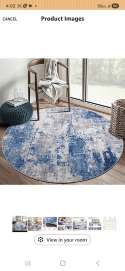 Area Rugs 6ft Modern Abstract Living Room